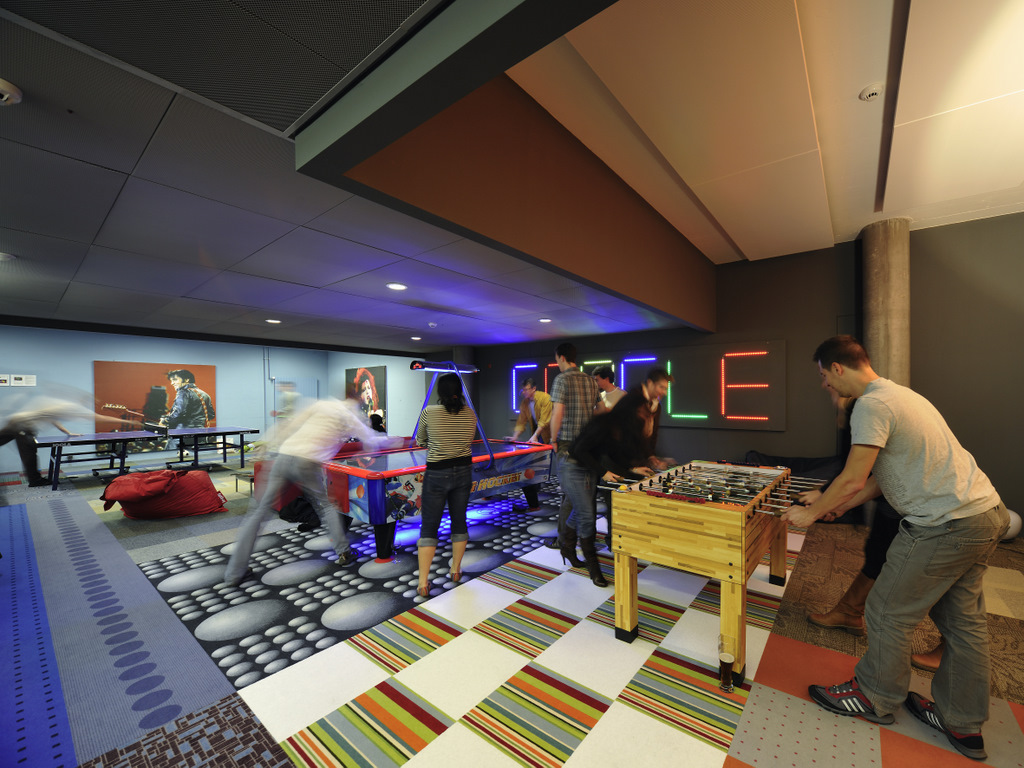 Google Zurich Games Room