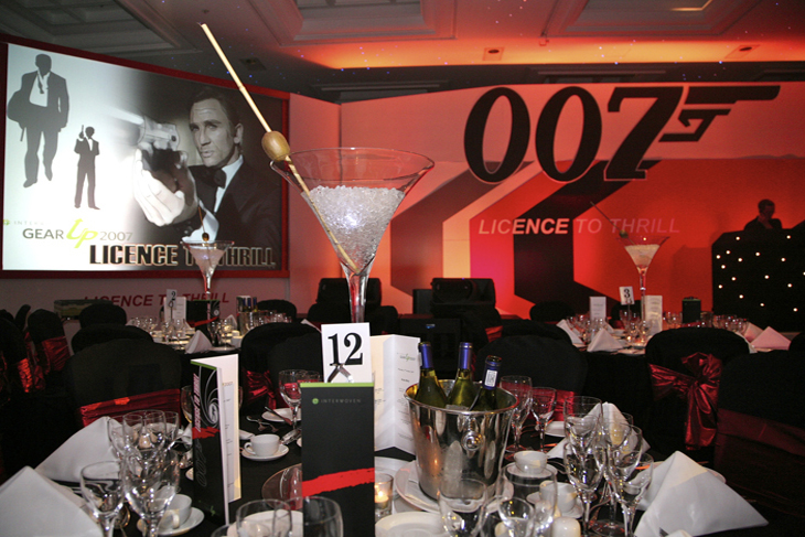 007 Casino Royale Christmas Party theme